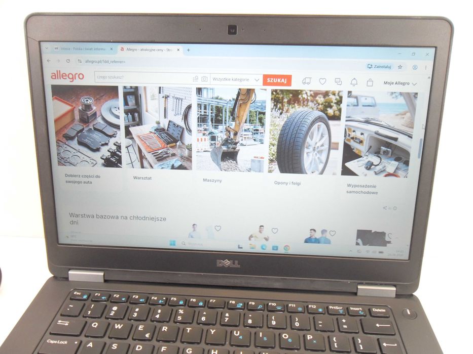 Laptop Dell Latitude e5470 i3 SSD256 Win11 Gwarancja ROK ! FV23
