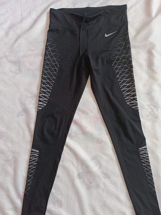 Nike spodnie sportowe  biegowe damskie