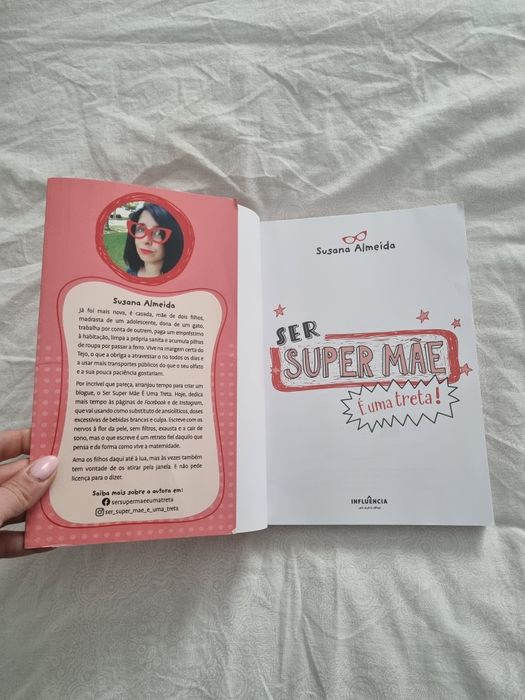 Livro Ser Super Mãe é uma treta