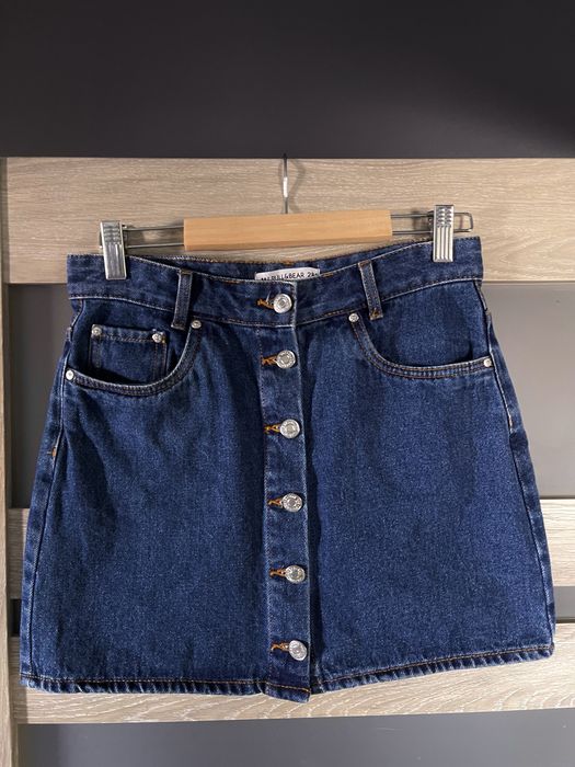 Джинсова міні спідниця Pull&Bear