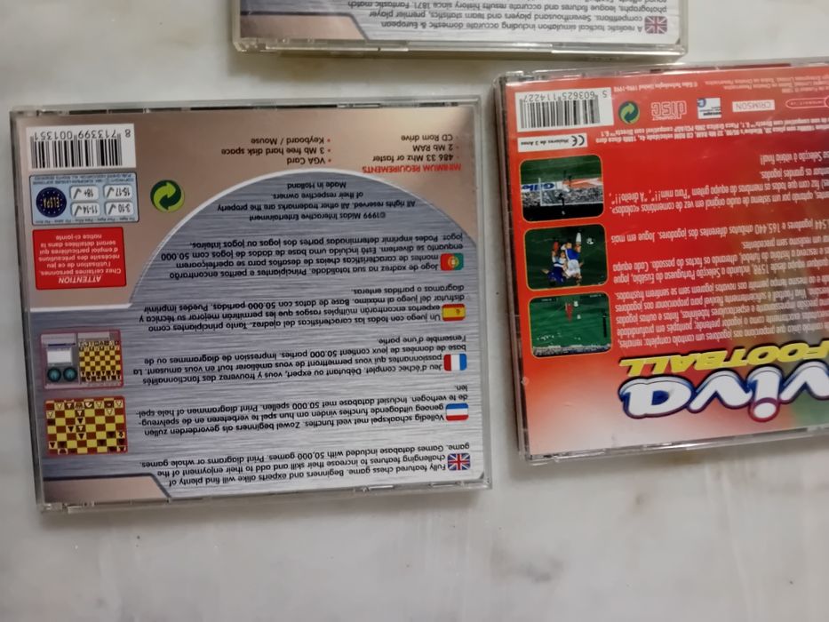Conjunto de 3 Jogos Pc/Cd Rom