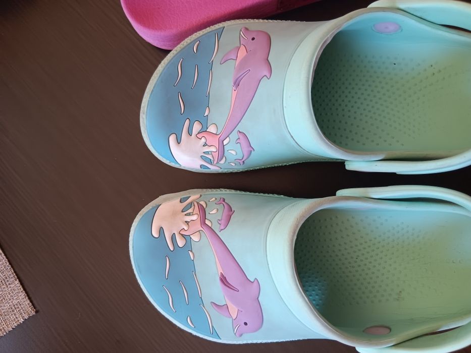 Buty dziewczęce klapki sandały 31 zestaw
