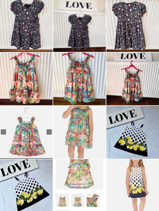 Zestaw sukieneczek 92. Mayoral