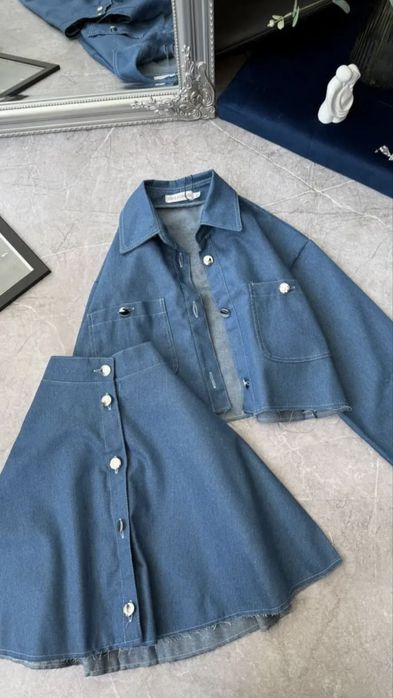 Джинсовый костюм