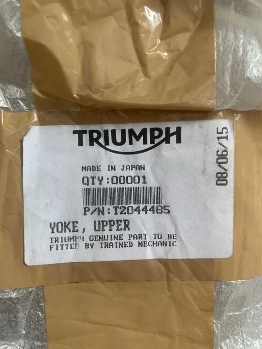 Triumph Mesa superior