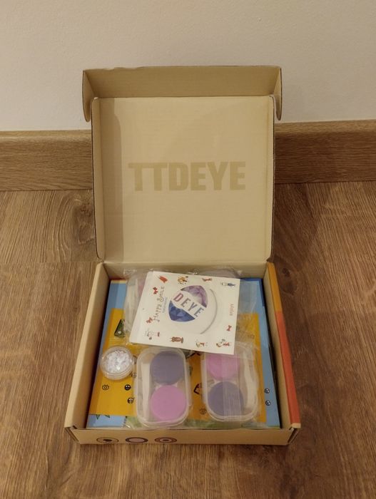 Kolorowe soczewki TTD EYE