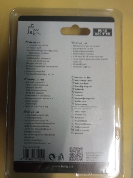 Chaveiro exterior Burg