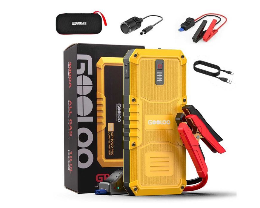 Powerbank ULTRA MOCNE 4000A Urządzenie rozruchowe booster akumulator