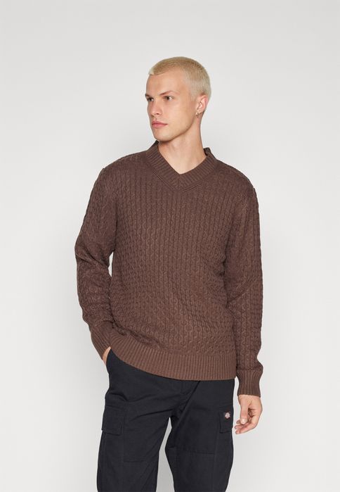 Sweter brązowy Jack&Jones M