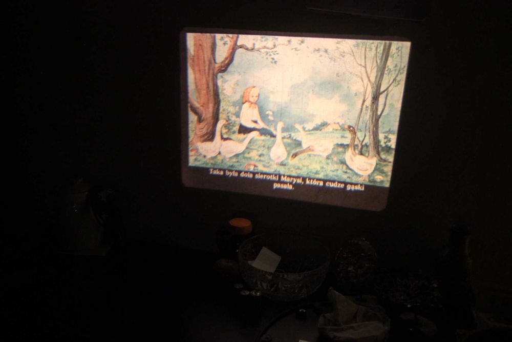 Rzutnik , projektor do bajek  " Ogonek "   PRL