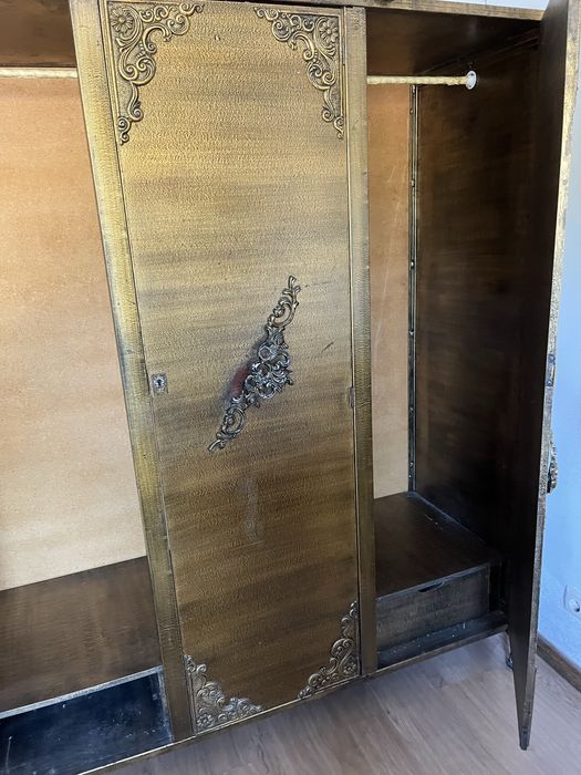 Armário ferro e madeira