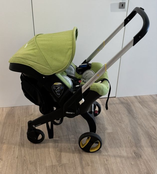 Carrinho-ovo de bebé Doona i + bolsa + proteção solar