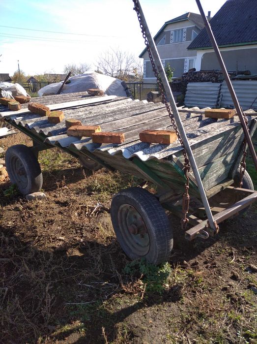 Віз для коня,  або до мото трактора.