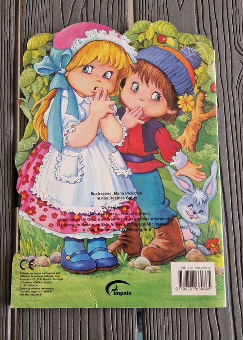 Livro infantil Hansel e Gretel