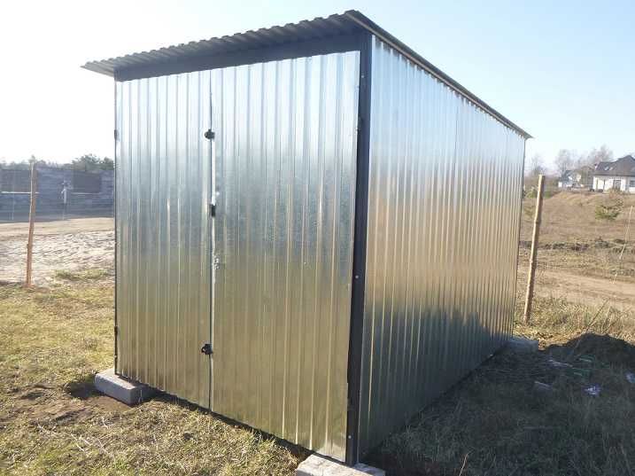 Garaż blaszak Blaszak na budowę Schowek budowlany Garaże blaszane !!!