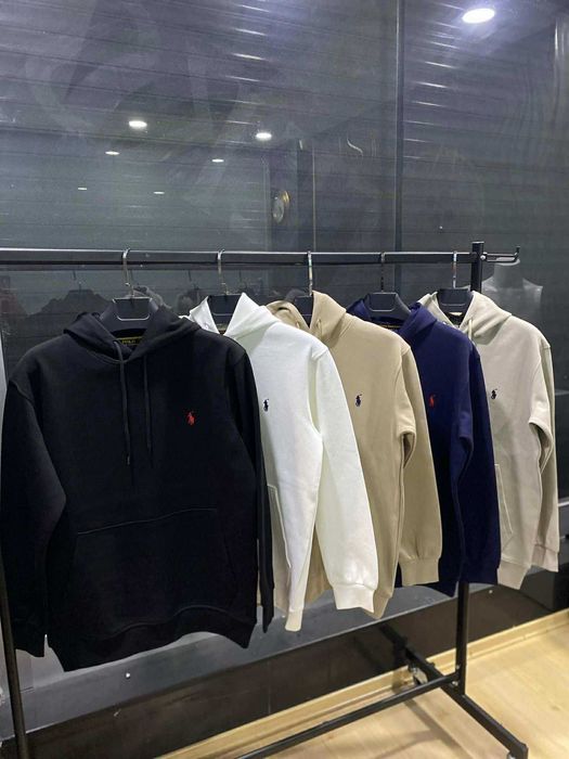 Bluza męska z kapturem Ralph Lauren kolory mały znaczek premium M-XXXL