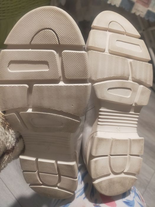 Ботинки зимние кожанные