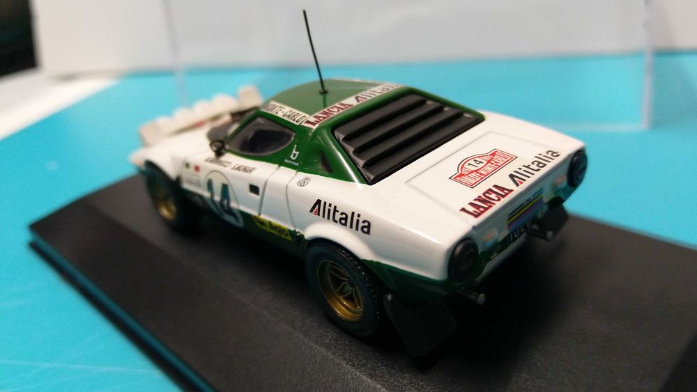 Lancia Stratos #14 S. Munari: Winner Rally Monte Carlo 1975 - Minichamps escala 1/43