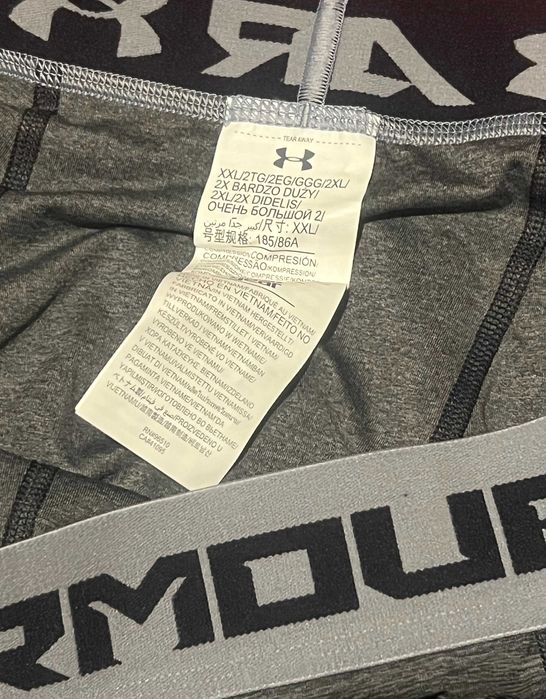 Компресійні тайтси Under Armour 2XL довжина 3/4