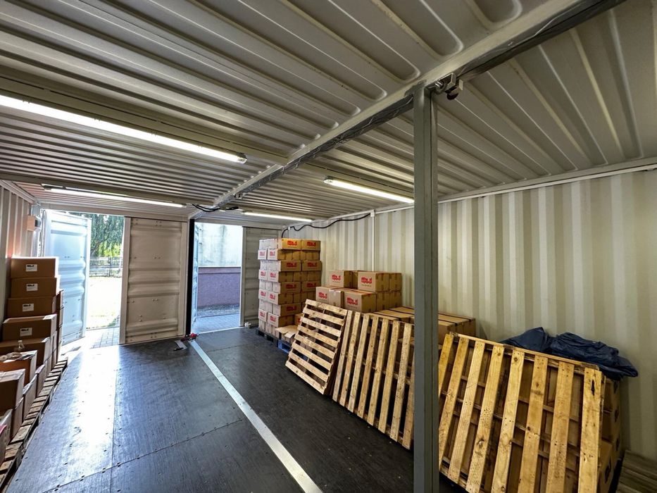 Hala 60 m2  mobilna kontener morski