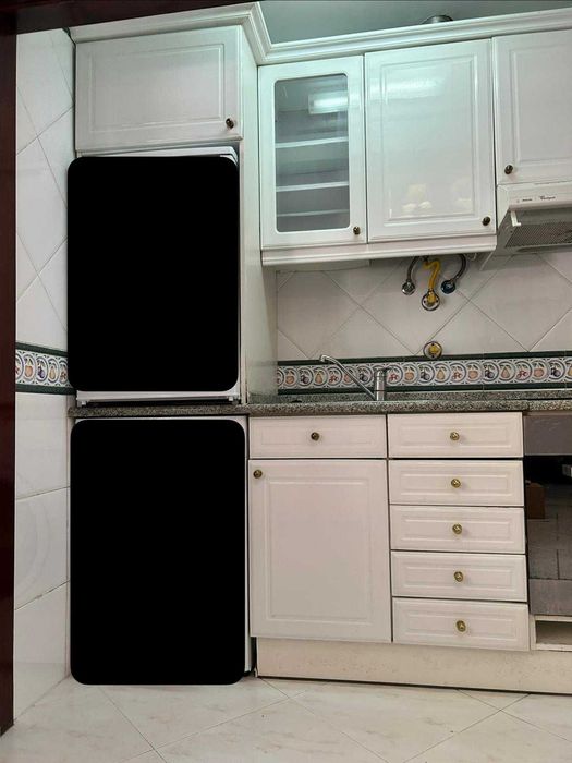 Cozinha/Kitchenette Completa 2,00 m + Placa Vitrocerâmica + Forno + Exaustor