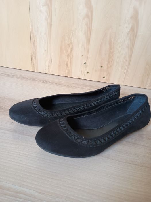 Baleriny 38 czarne