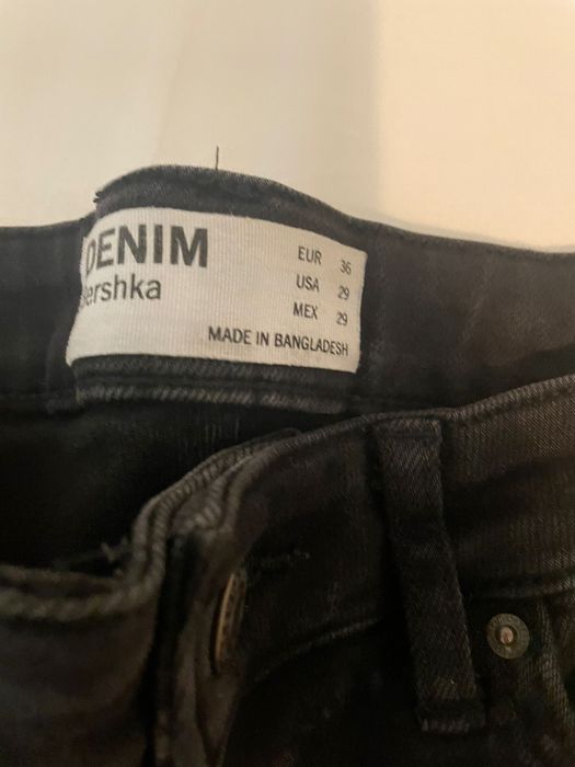 Calcas bershka pretas