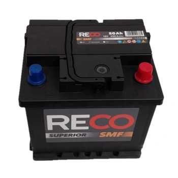 Akumulator RECO SMF  12V 50Ah 450A  Konin Spółdzielców 31b/f