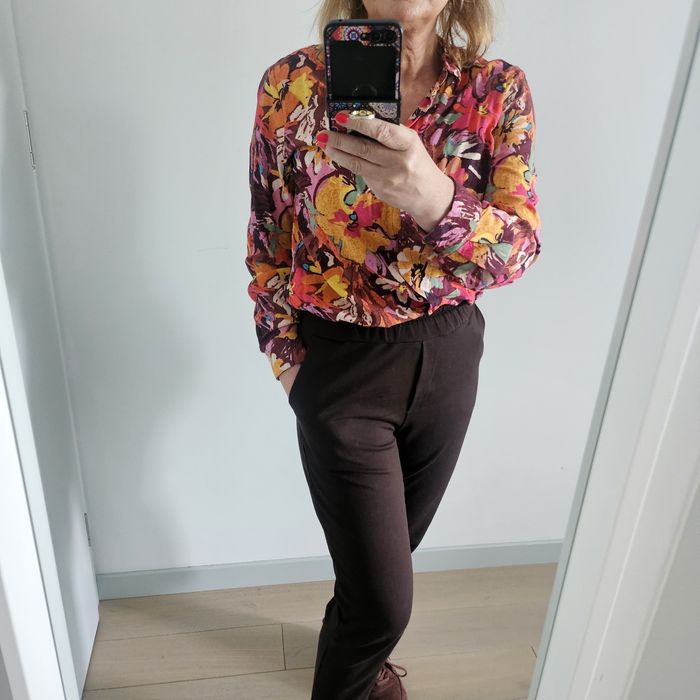 Spodnie Made in Italy S/M brązowe nowe