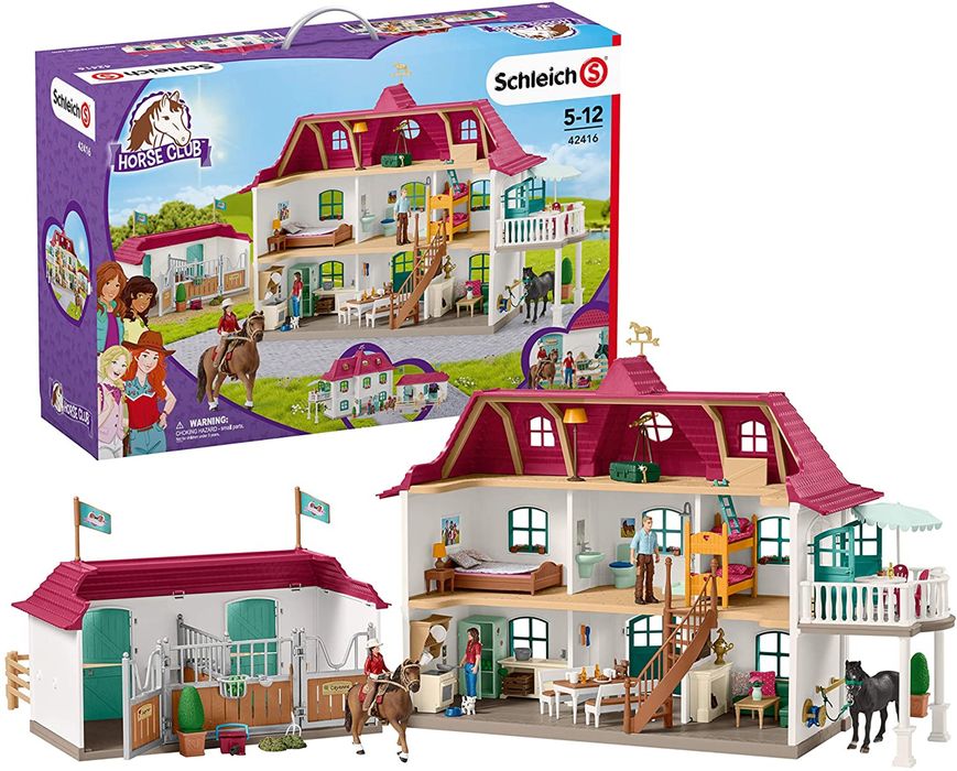 Загородный дом с конюшней Schleich (Шляйх) 42551