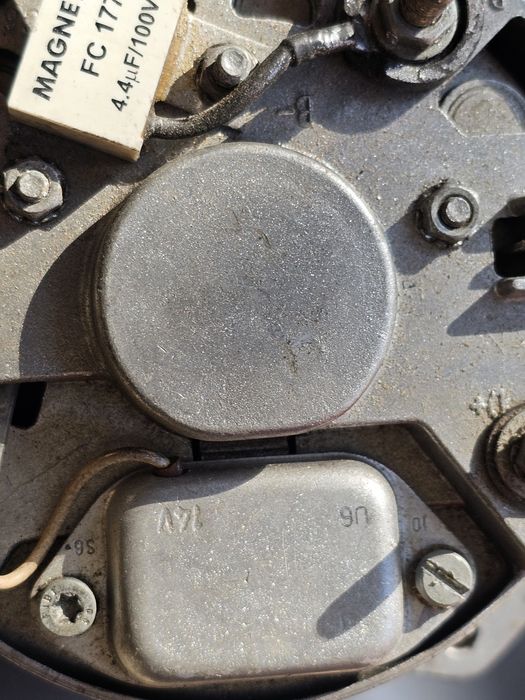 Alternador de gerador a diesel usado