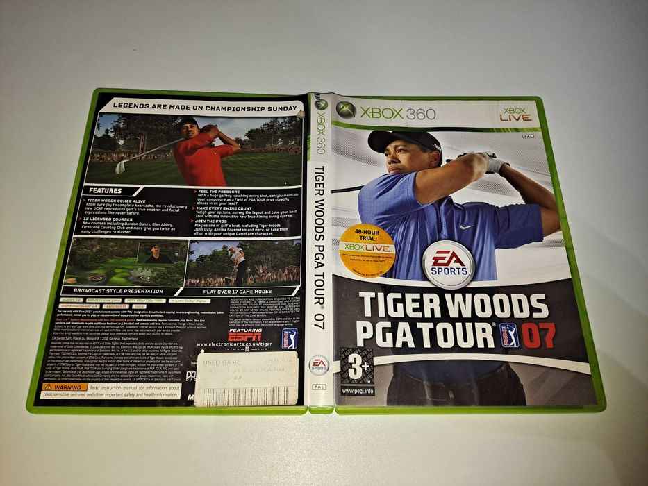 Tiger Woods PGA Tour 07 - Xbox 360