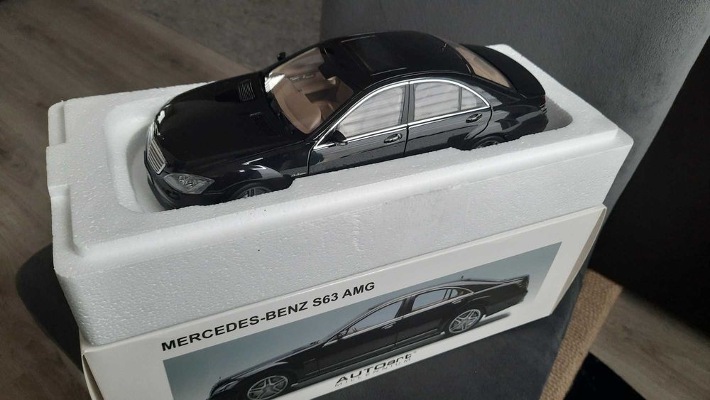 NOWY Model AUTOART Mercedes S63 AMG 1:18 Warszawa Białołęka • OLX.pl