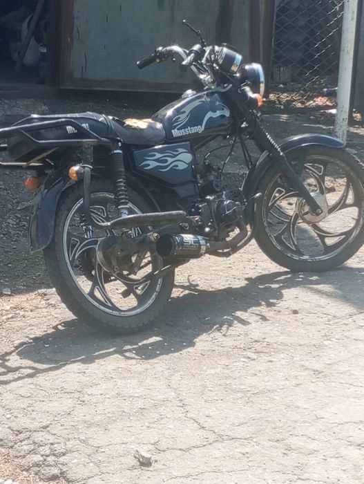 Продам мотоцикл альфа мустанг
