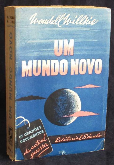 Livro Um Mundo Novo Wendell Willkie