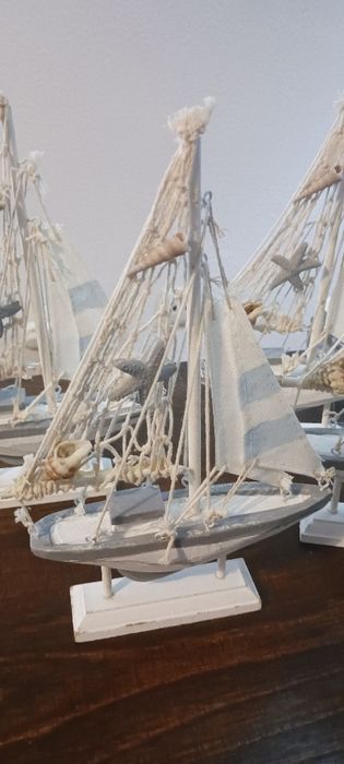 Artesanato barcos faróis