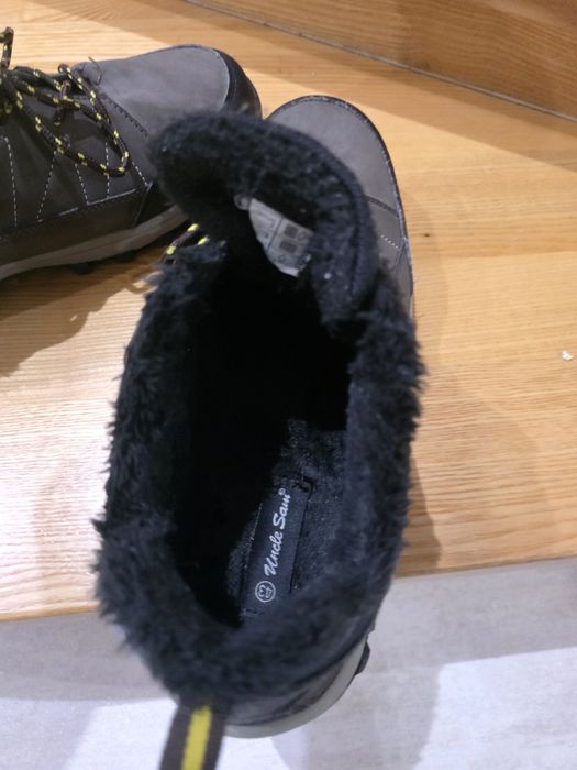 Męskie buty zimowe / trapery UNCLE SAM – Rozmiar 43 – Ocieplane futerk