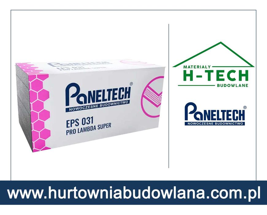 Najcieplejszy styropian grafitowy 031 Paneltech fasada elewacja