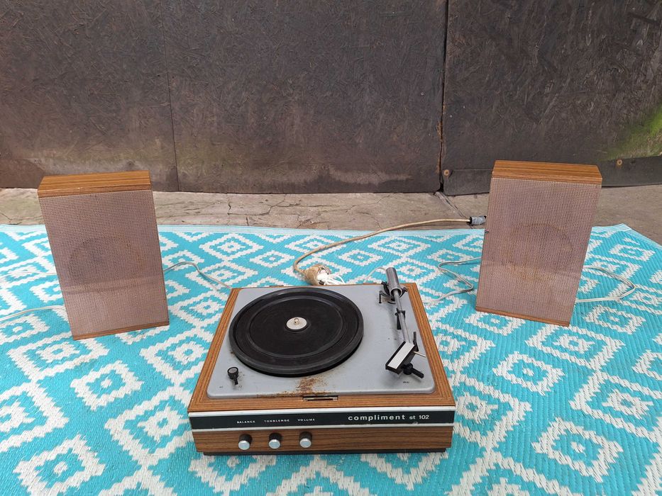 Stary 1971-74r.Gramofon TGL Compliment  ST 102 Działa WYSYŁAM Olx