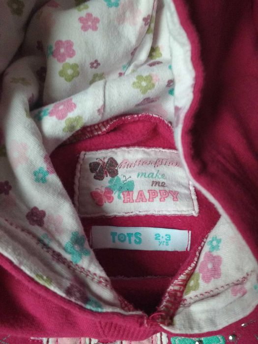 Bluza z kapturem dla dziewczynki