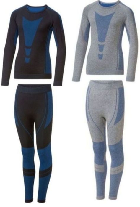 Nowa CRIVIT Bielizna funkcyjna dziecięca bezszwowa termiczna termo