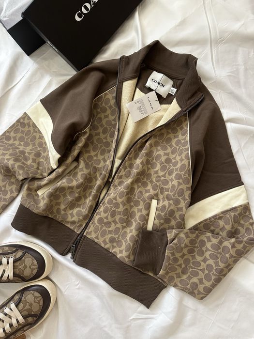 Стильна кофта зіпка Coach рощміри С,М,Л