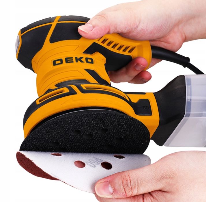 Szlifierka Mimośrodowa Oscylacyjna Elektryczna z Regulacją 16x Papier