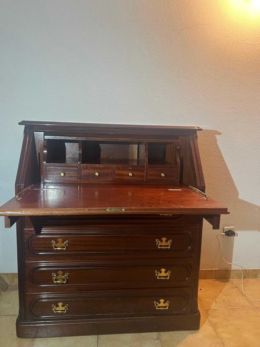 Escrivaninha madeira maciça com ou sem espelho