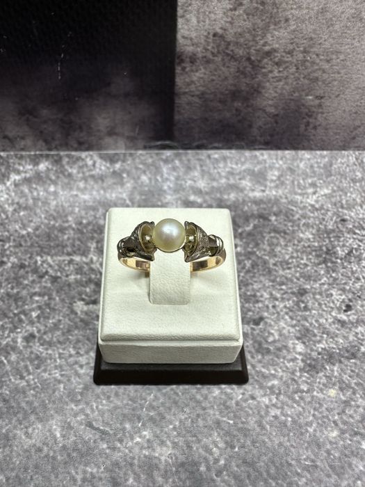 Набір сережки та каблучка золото 583 проба