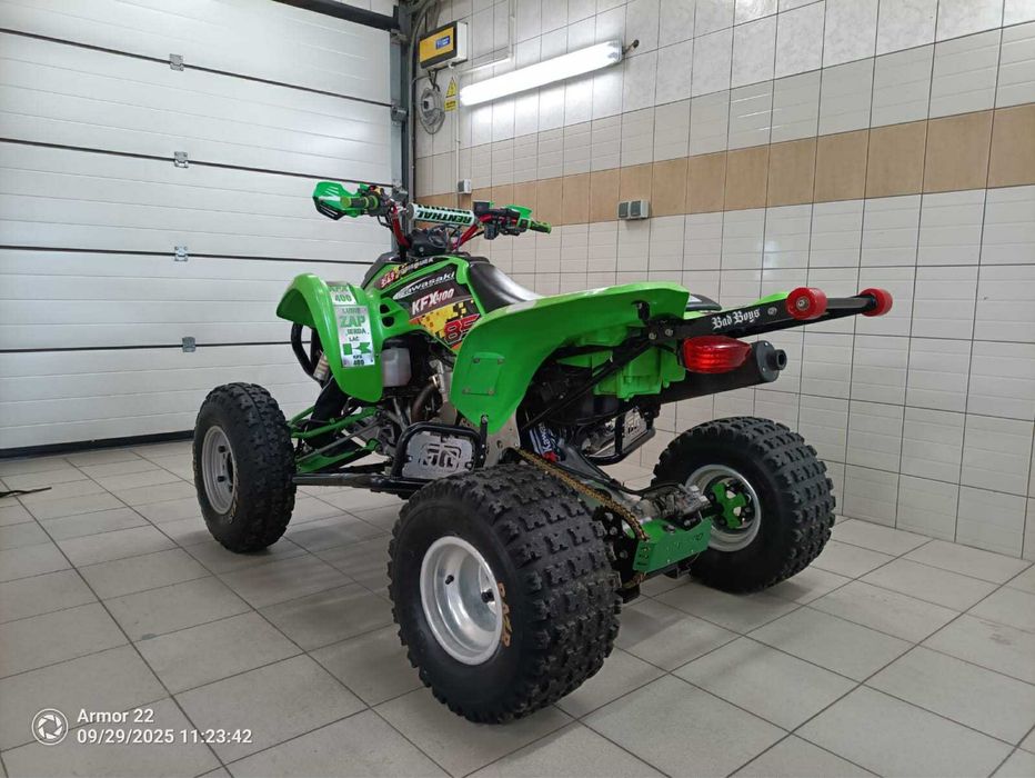 Kawasaki kfx 400 + pług