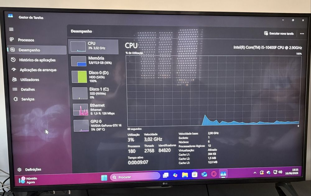 Vendo Computador seminovo