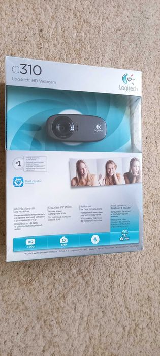 Новая Веб камера Logitech c310