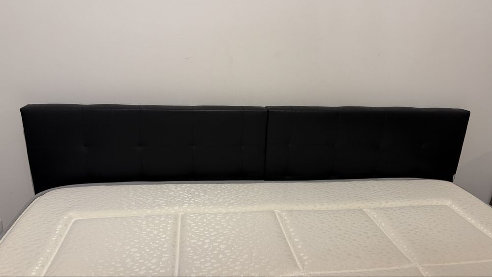 Cama + Estrado + Colchão Viscoelástico DORMALIT Royal Visco – 140x200 cm