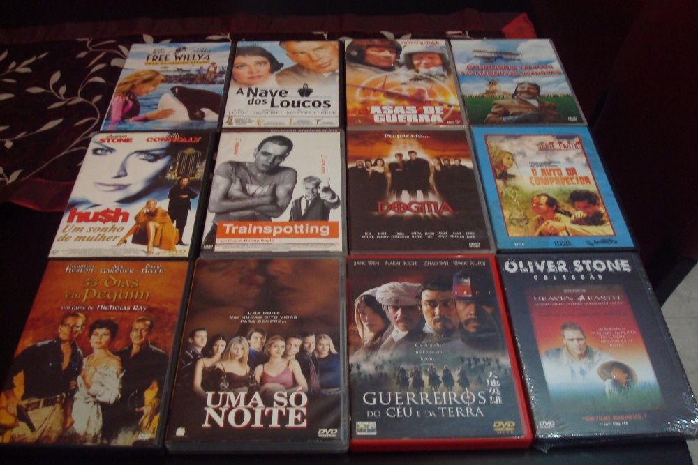 32 dvds originais alguns muitos raros